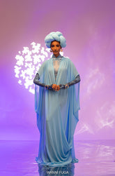 Verbena Robe in Blue